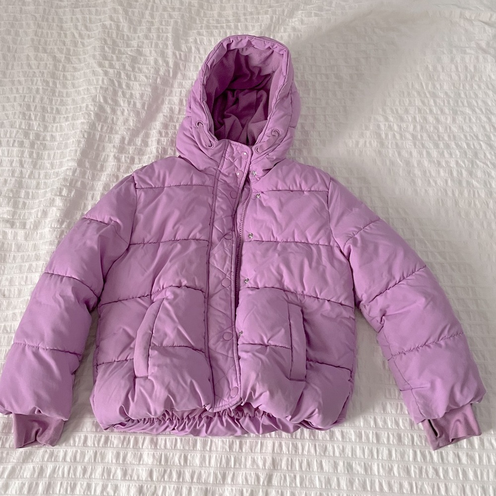 GAP kids Purple Puffer